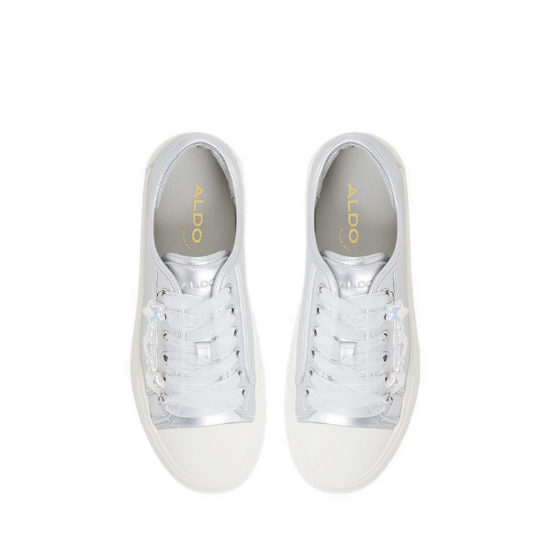 Aldo รุ่น Rayes รองเท้าผ้าใบผู้หญิง - สีเงิน