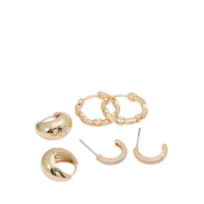 รุ่น Sophiiaa ต่างหู - สี Gold/Clear Multi