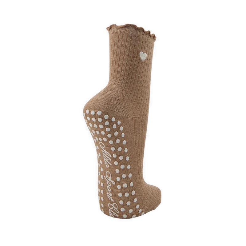 Aldo รุ่น Pilatesock ถุงเท้าผู้หญิง - สี Dark Beige