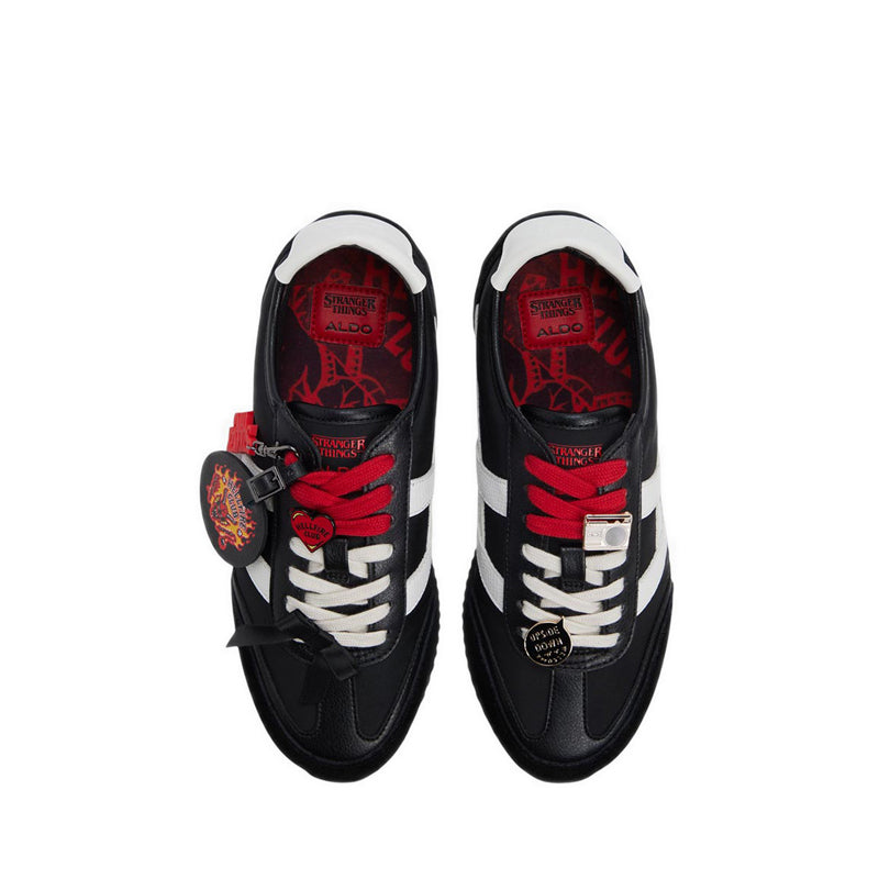 Aldo x Stranger Things รุ่น Hellfirelives รองเท้าผ้าใบ ผู้หญิง - สีดำ