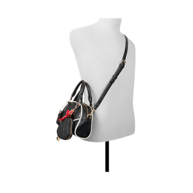 Aldo x Stranger Things รุ่น Friendsdontliee กระเป๋าทรง Satchel ผู้หญิง - สี Black/White