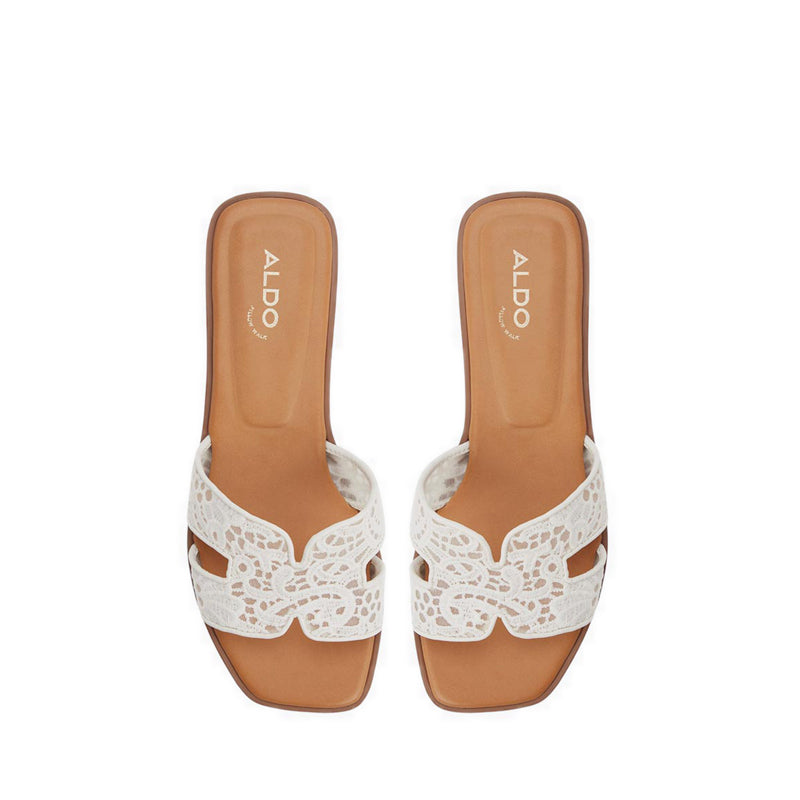 Aldo รุ่น Itsandal รองเท้าแตะผู้หญิง - สี White/Bone