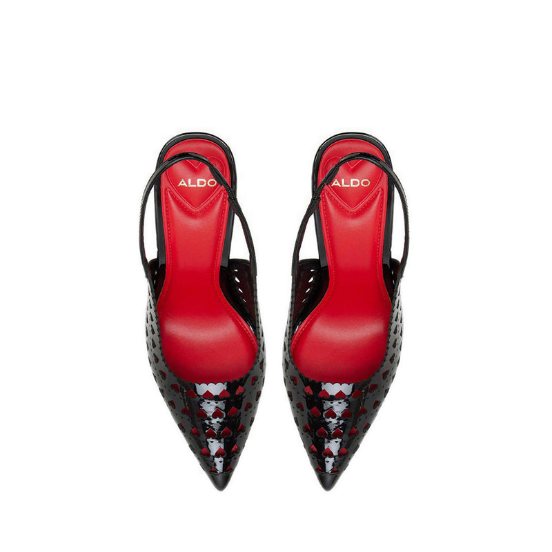 Aldo รุ่น Lovesling รองเท้าทรงพัมพ์ผู้หญิง - สีดำ
