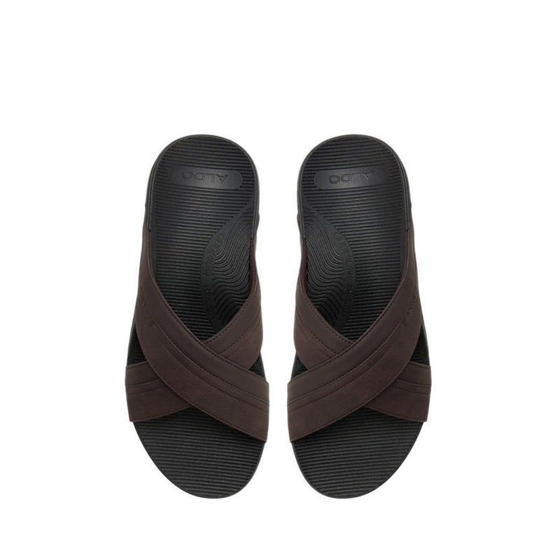 Aldo รุ่น Piette รองเท้าแตะผู้ชาย- สีน้ำตาล