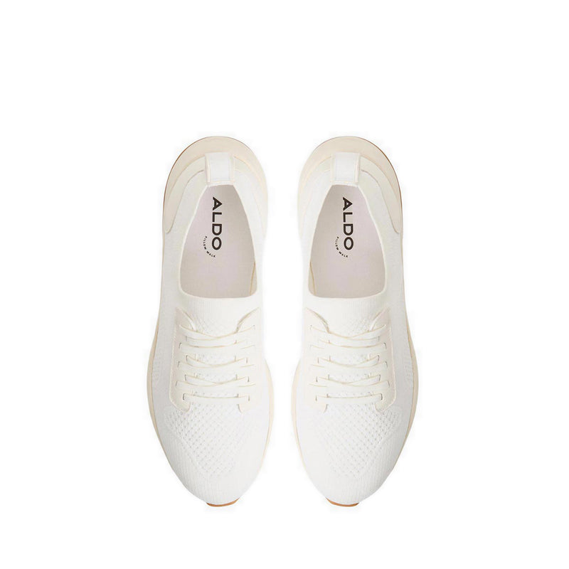 Aldo รุ่น Zayd รองเท้าผ้าใบผู้ชาย - สีขาว