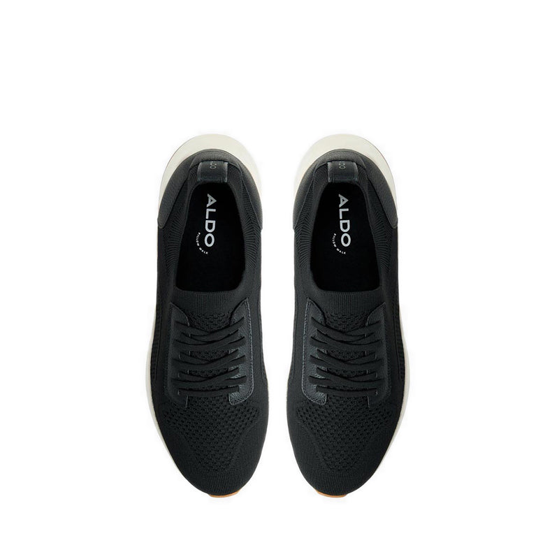 Aldo รุ่น Zayd รองเท้าผ้าใบผู้ชาย - สีดำ/ขาว