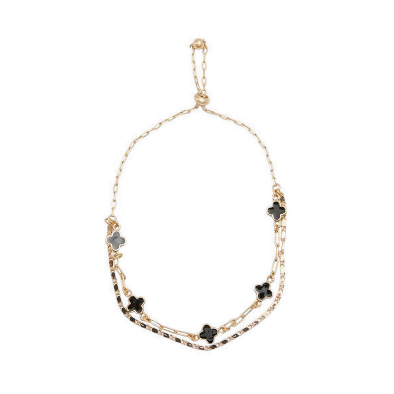 Aldo รุ่น Eloura สร้อยคอผู้หญิง - สี Black/Gold Multi