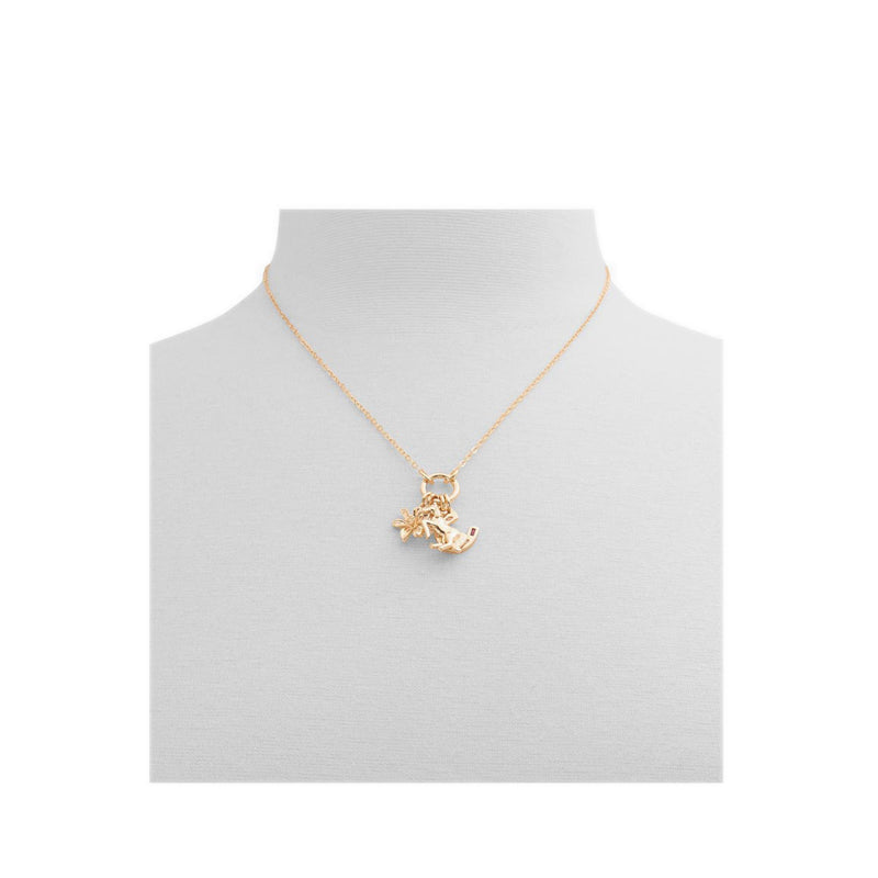 Aldo รุ่น Orilune สร้อยคอผู้หญิง - สี Gold/Clear Multi