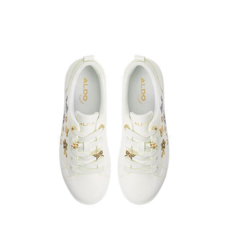 Aldo รุ่น Spแหวนflowers รองเท้าผ้าใบผู้หญิง - สี White/Multi