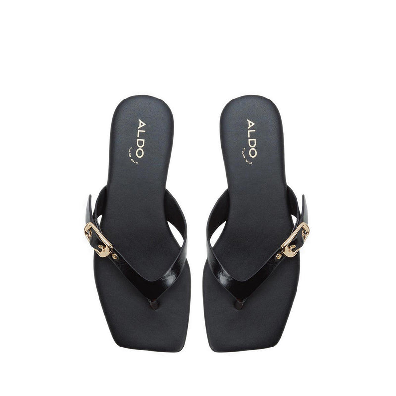 Aldo รุ่น Leonnia รองเท้าแตะผู้หญิง - สีดำ