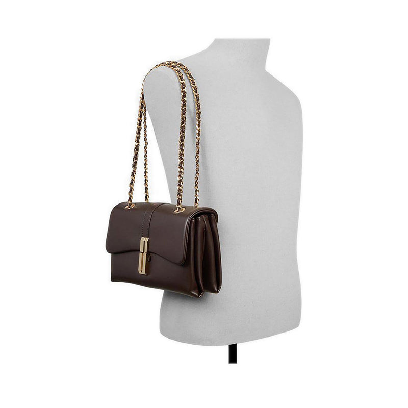 Aldo รุ่น Alicie กระเป๋าสะพายข้างผู้หญิง - สี Medium Brown