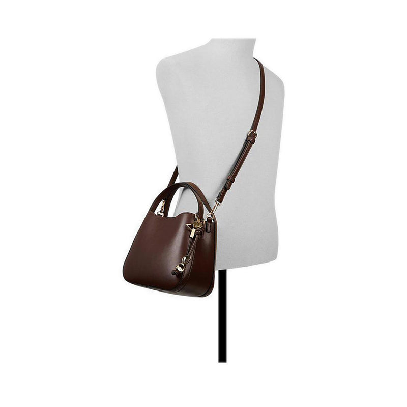 Aldo รุ่น Auralily กระเป๋าทรง Satchel ผู้หญิง - สี Dark Brown