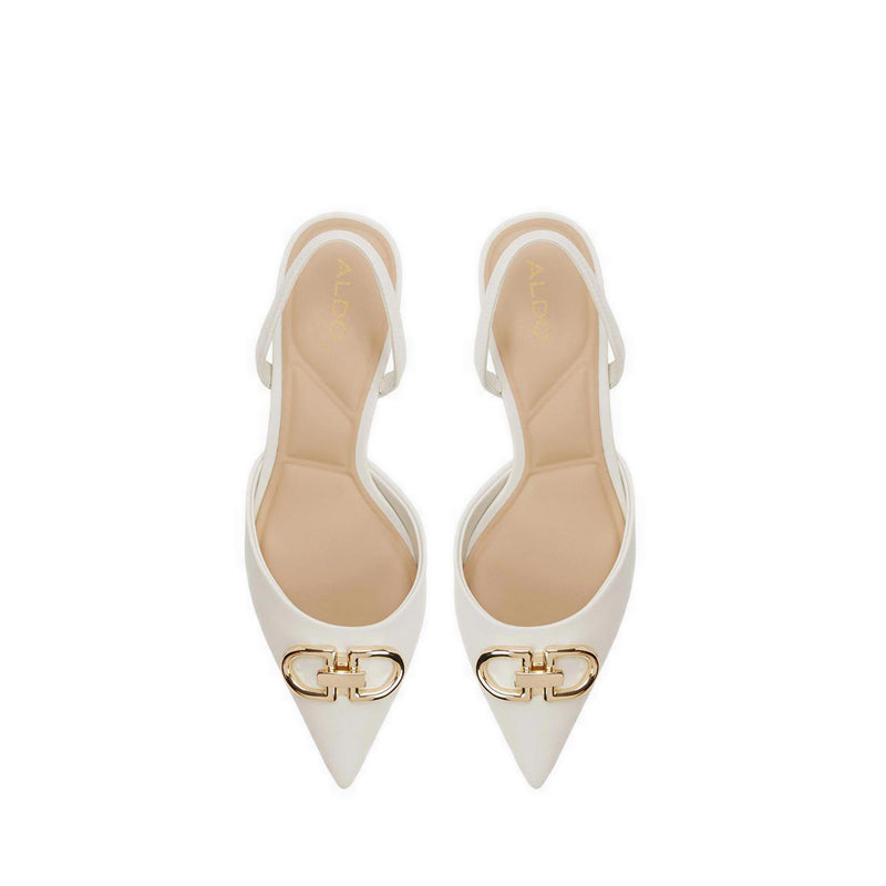 Aldo รุ่น Delicat รองเท้าส้นสูงผู้หญิง - สี White/Bone