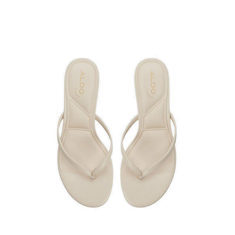 Aldo รุ่น Lift รองเท้าแตะมีส้นผู้หญิง - สี Cream