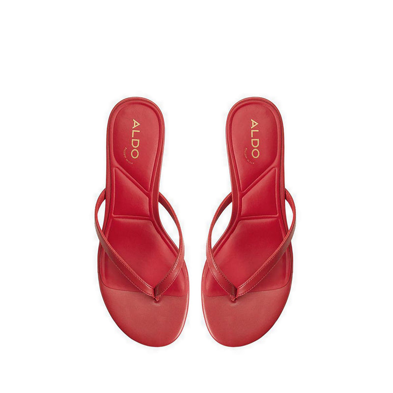 Aldo รุ่น Lift รองเท้าแตะมีส้นผู้หญิง - สี Bordo