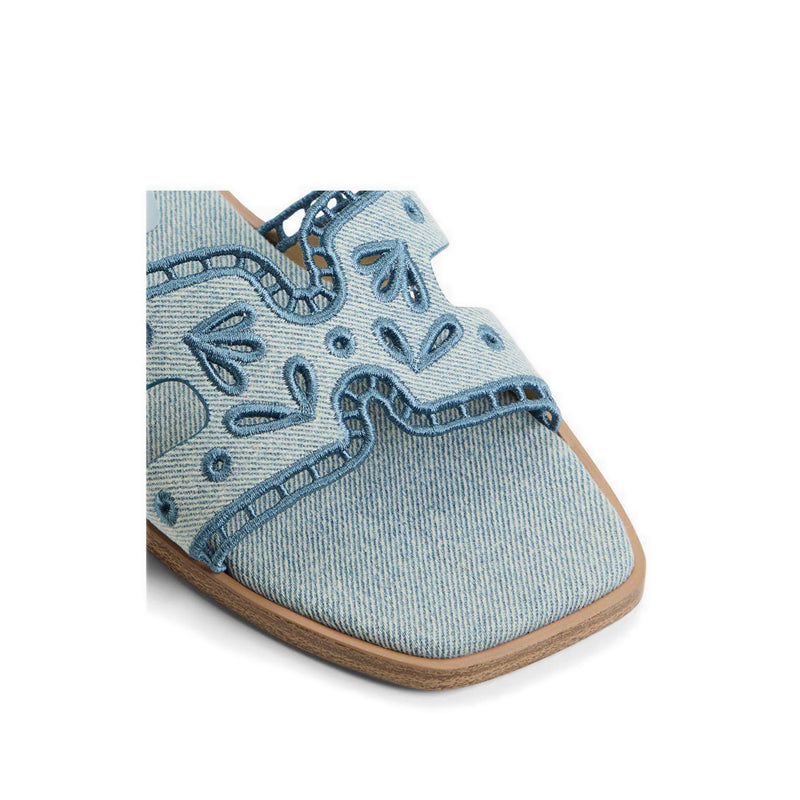 Aldo รุ่น Itสี Sandal รองเท้าแตะผู้หญิง - สี Denim