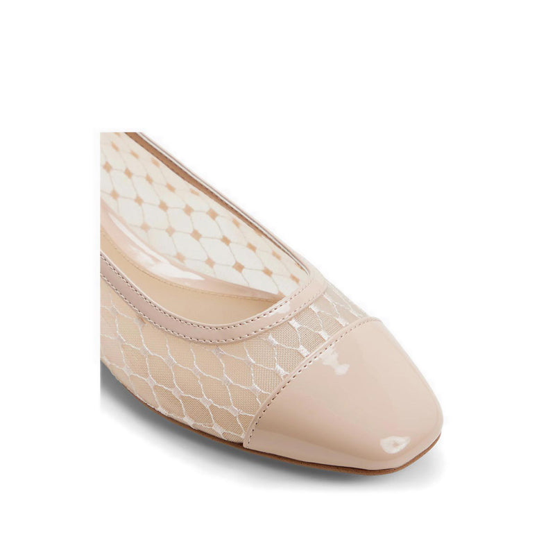 รุ่น Olohas รองเท้าบัลเล่ต์ผู้หญิงแบบสวม สี Beige
