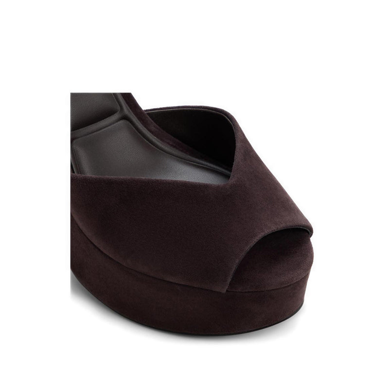 รุ่น Monnae รองเท้าส้นสูงผู้หญิง สี Dark Brown