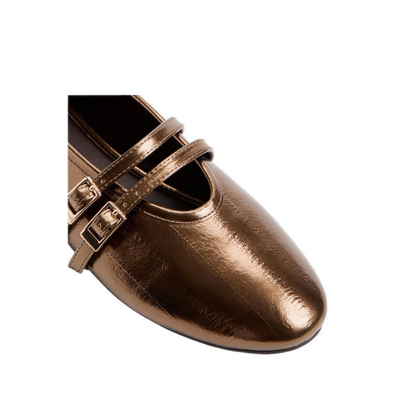 รุ่น Ulelibaen รองเท้าบัลเล่ต์ ผู้หญิง - สี Bronze