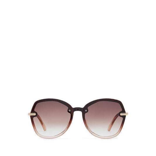 Aldo รุ่น Cortegaca แว่นตากันแดดทรงกลมผู้หญิง - สีน้ำตาล