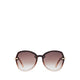 Aldo Cortegaca Women's Round Sunglasses - Brown