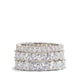 รุ่น Uniawen แหวนผู้หญิง - สี Silver/Clear Multi