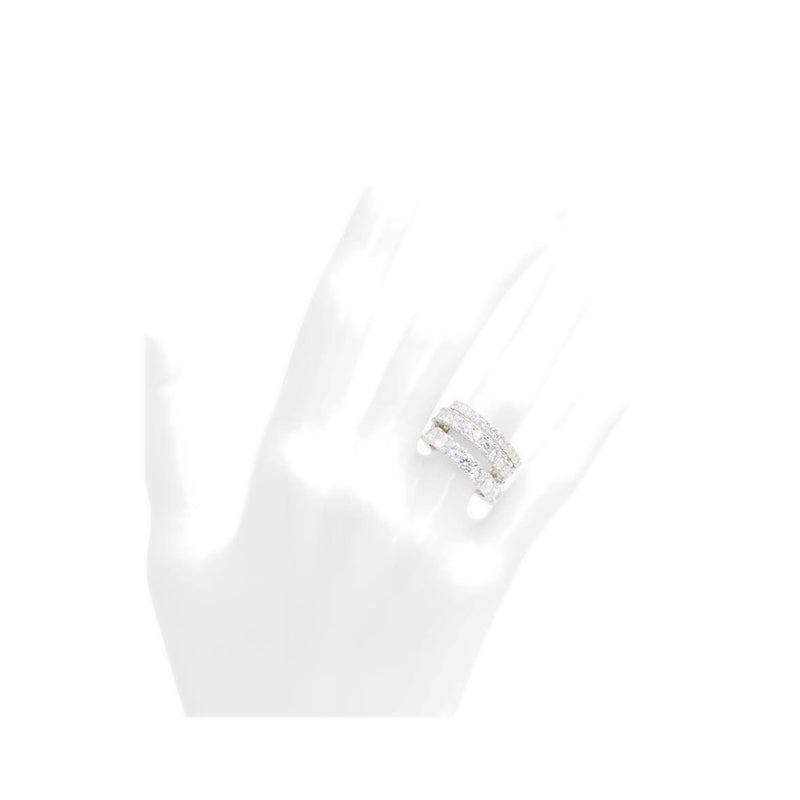 รุ่น Uniawen แหวนผู้หญิง - สี Silver/Clear Multi