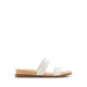 Aliawen Women's Flat Sandals - White