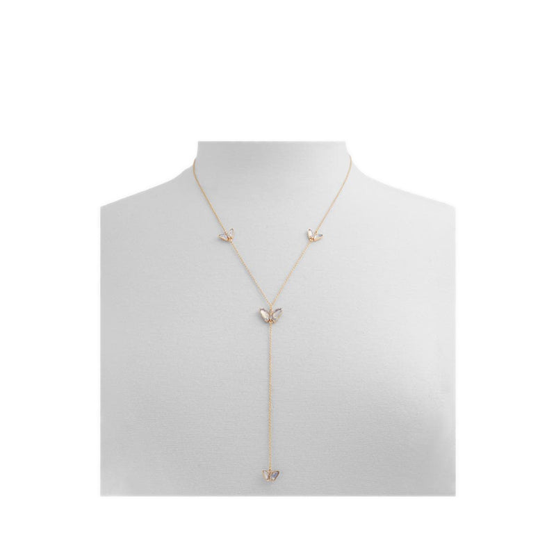 รุ่น DWALEN สร้อยคอผู้หญิง - สี GOLD/สี CLEAR MULTI