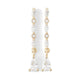 BEDERYN Women's Earrings - GOLD/CLEAR MULTI