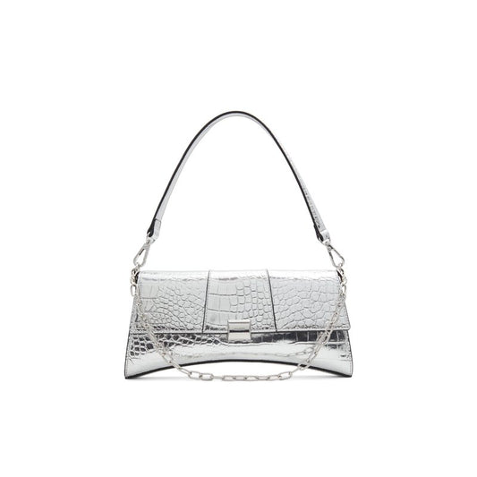 Aseela Women's Hand Bag- Silver