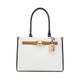 Reyen Women's Tote Bag - Brown Overflow