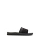 Plantago model low heel sandals - black