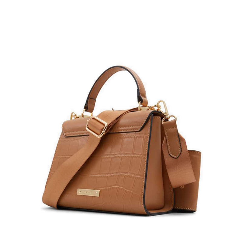 Aldo รุ่น Porsha กระเป๋าถือมีหูหิ้วด้านบน  - สีน้ำตาล