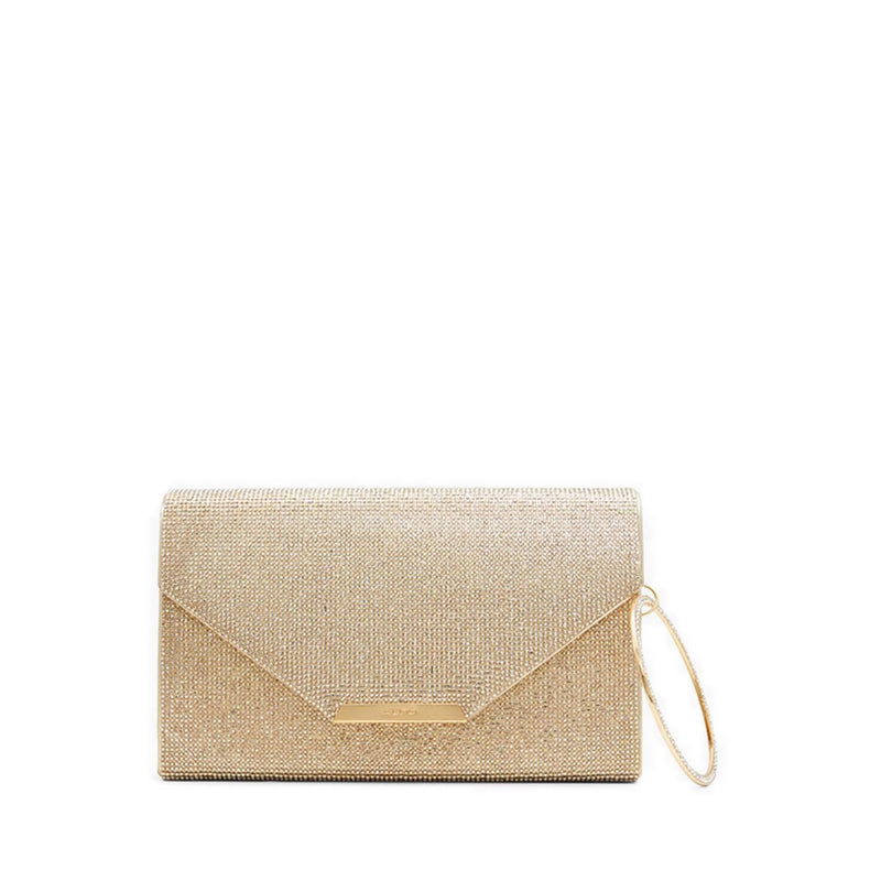 WELTER Women's Evening Clutch and Handbag - Gold