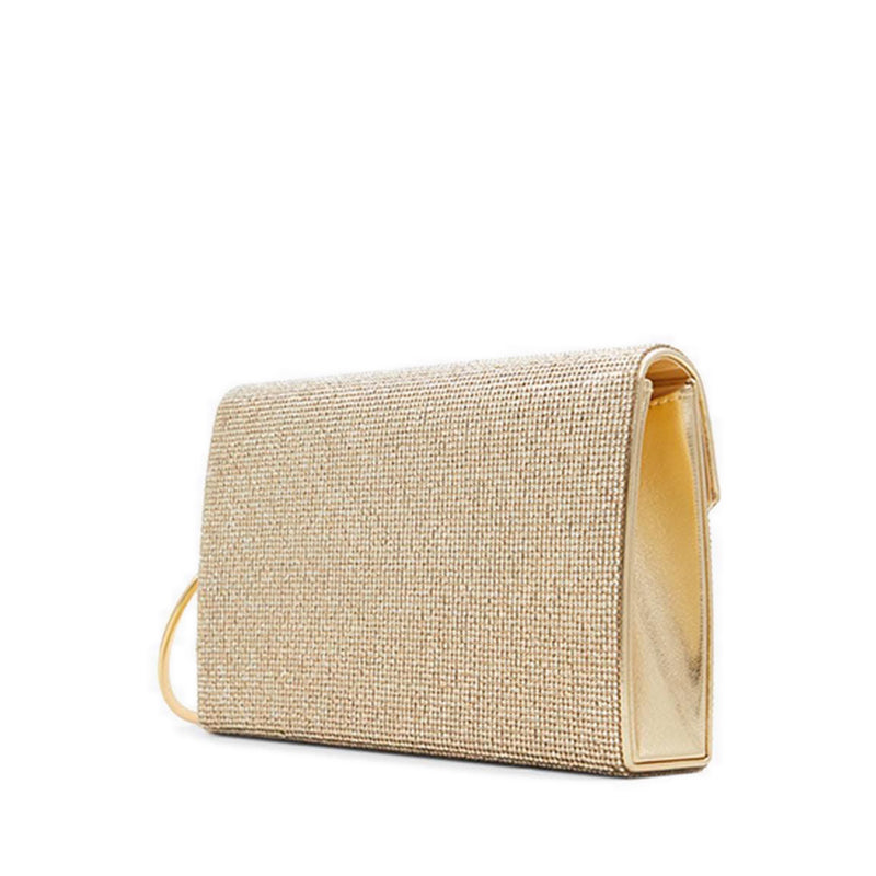 WELTER Women's Evening Clutch and Handbag - Gold