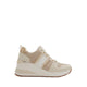 Aldo รุ่น Rongan รองเท้าผ้าใบส้นลิ่มผู้หญิง - สีทอง