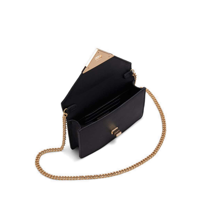 Aldo รุ่น Brimorton กระเป๋าสตางค์แบบสายโซ่ผู้หญิง - สีดำ