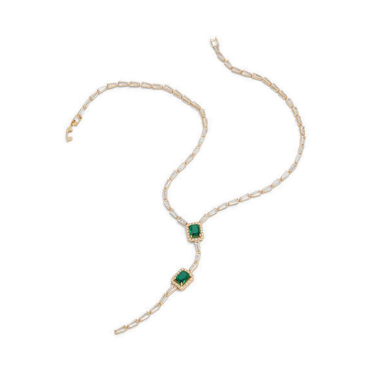 Aldo Brigden Women's Necklace - Dark Green