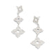 Aldo รุ่น Iconillo ต่างหูเจาะผู้หญิง - สี  Silver Clear Multi
