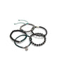 SIRAMOS model, men's bracelet, dark green
