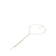 Ariia Women's Necklace - Gold/Clear Multi