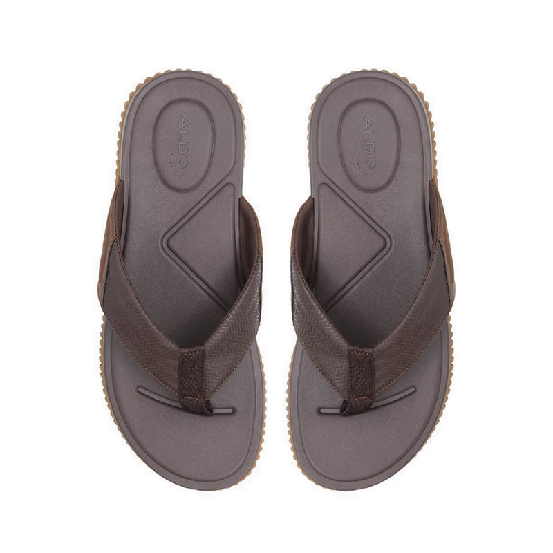 ALDO รุ่น Riptide รองเท้าแตะผู้ชาย - สีน้ำตาล