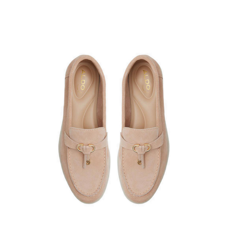 รุ่น Creras รองเท้าโลฟเฟอร์อ็อกซ์ฟอร์ดผู้หญิง สี Bone