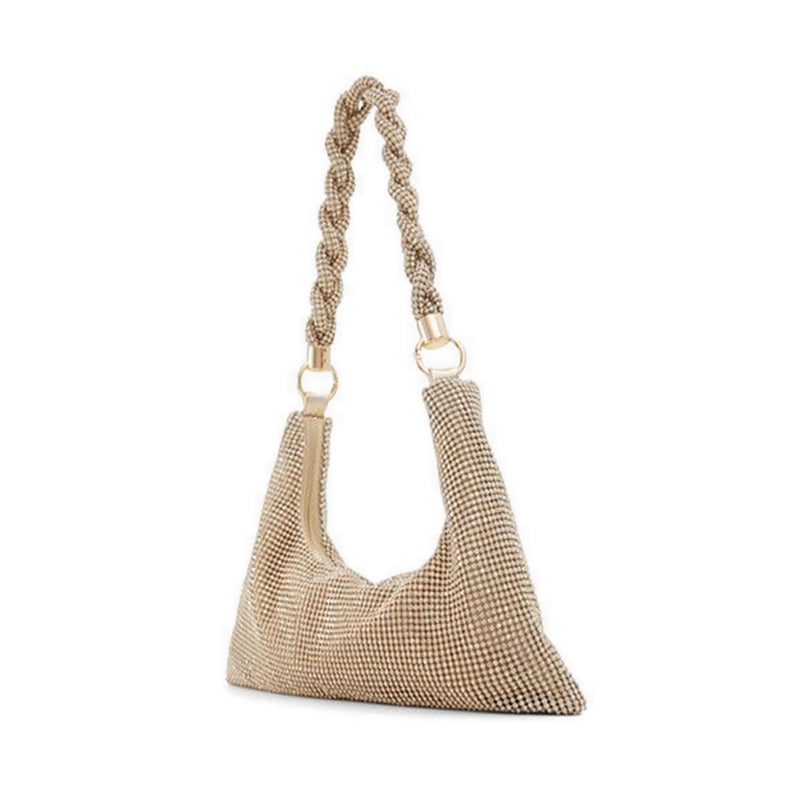 MARLYSA Women's Evening Clutch and Handbag - Gold
