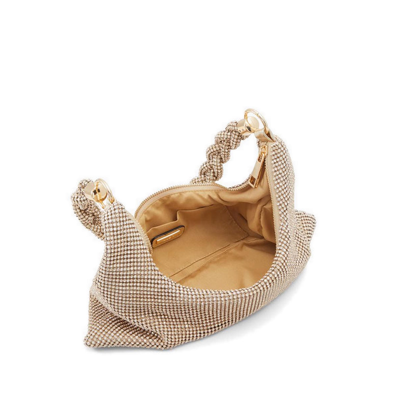 MARLYSA Women's Evening Clutch and Handbag - Gold