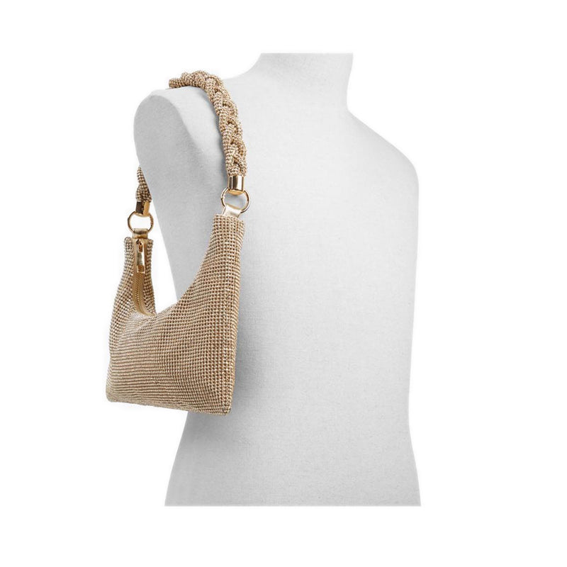 MARLYSA Women's Evening Clutch and Handbag - Gold