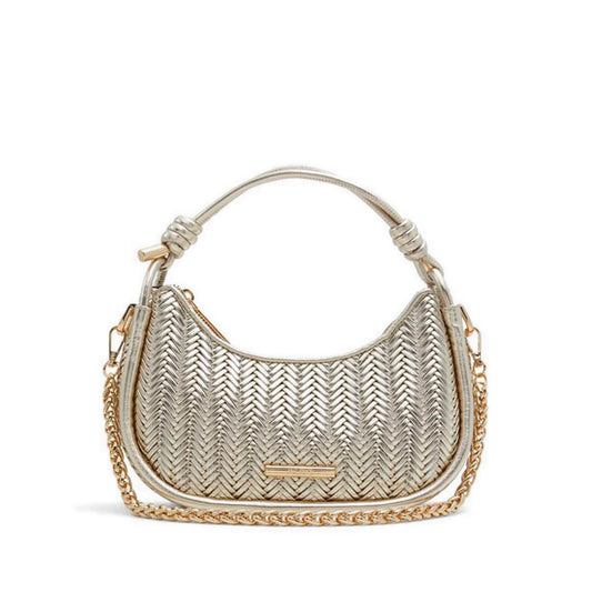 Malvina กระเป๋าสะพายไหล่ผู้หญิง - สีแชมเปญ