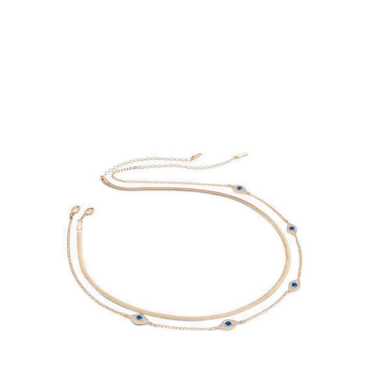 GALIN Women's Necklace - Light Blue