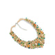 Aldo Model Miniarvane Size Women's Necklace - Dark Green